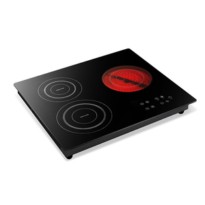 Table de cuisson à induction encastrable domestique avec façade en verre céramique - Product Image 2