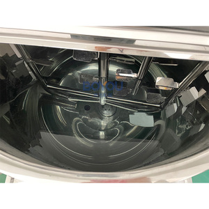 Đôi áo khoác mỹ phẩm Kem dầu gội món ăn chất tẩy rửa lỏng xà phòng nhũ hóa homogenizer trộn bể phản ứng với khuấy - Product Image 5