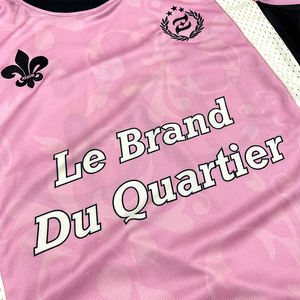 Soccer Jersey <strong>Maker</strong> Custom High Quality Embroidery <strong>Logo</strong> Fashion Design Patchwork Mesh Quick Drying Streetwear <strong>Football</strong> Shirts - Product Image 5