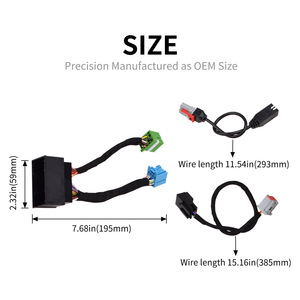 Arnés de cableado para actualización de radio Uconnect 5 de Ram 19-24, 8.4 y 12 pulgadas, 12V, aislamiento de PVC, instalación estática - Product Image 4