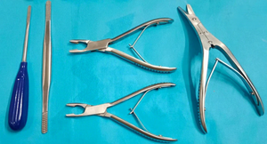 Ensemble d'instruments de rhinoplastie en acier inoxydable allemand, pour chirurgie nasale et chirurgie plastique, réutilisable, autoclavable, CE ISO - Product Image 4