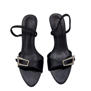 Fashion Women's <b>Sexy</b> Lace-Up Ultra High <b>Heel</b> Pointed Toe New Summer Sandals with PU Upper Rubber Insole & Anti-Slippery Outsole - Product Image 2