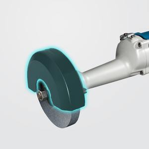 <span class=keywords><strong>Amoladora</strong></span> Angular <span class=keywords><strong>Dongcheng</strong></span> S1S-FF-150 de 1020W de Alta Potencia con Escobillas de Carbón Externas y Enchufe, para Múltiples Materiales - Product Image 2