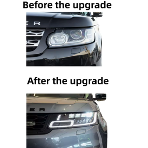Faros Delanteros de Alta Calidad de 4 Ojos para Land Range Sport 2014-17, Actualización para Modelos Antiguos 18-22, Requiere Reemplazo de Parachoques - Product Image 6
