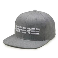 Fabricante personalizado 6 Panel al aire libre Hip Hop sombrero gran logotipo 3D bordado Snapback Cap
