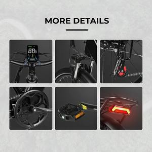 Vélo Électrique <span class=keywords><strong>Hybride</strong></span> Urbain pour <span class=keywords><strong>Femme</strong></span> RS-A01 Pro avec Moteur Puissant 500D 36V 15A, Batterie au Lithium et Logo Personnalisé - Stock UE - Product Image 5