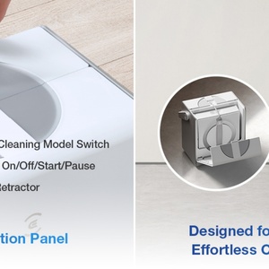 Robot Aspirador Ecovacs Winbot W2 Omni con Motor Eléctrico sin Escobillas, 7500Pa de Alta Succión, 3 Modos, Pulverización Fina, Limpieza sin Rayones - Product Image 4