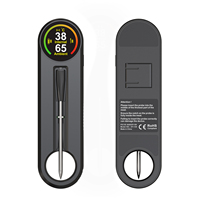 Baterai Isi Ulang Nirkabel BT Terbaru 820FT 270 °   Termometer Daging Digital Pintar Tahan Air IP67 yang Dapat Diputar untuk BBQ Grill Smoker