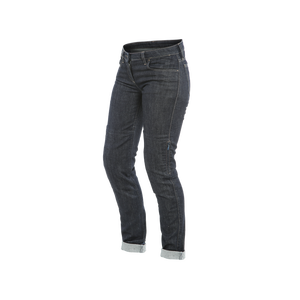 Pantalones de Motociclismo Dainese Denim Slim Lady Tex Azules Talla 30 - Product Image 1