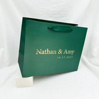 Emballage de vêtements de luxe à impression personnalisée Cadeau au détail Sac en papier durable et réutilisable pour bijoux avec poignée pour les entreprises