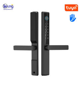 قفل باب ذكي خارجي مقاوم للماء يعمل ببصمة الإصبع مع تطبيق Tuya وTTlock ورمز وبطاقة لفتح الأبواب الزجاجية ذات الإطار S960 - Product Image 2