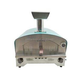 Vendita calda di Potere Rivestito E parte superiore del Tavolo In Acciaio Inox A Gas All'aperto Forno Per La Pizza - Product Image 1