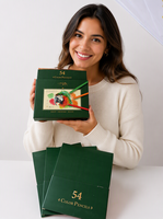 Ensemble de crayons de couleur à base d'huile de qualité supérieure, 54 couleurs, avec boîte cadeau haut de gamme pour les artistes, fournitures de dessin et de peinture