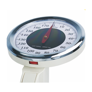 Powder Coated Steel Housing <b>Mechanical</b> Medical 200KG 440LB 210CM Height Measuring Dial Display OEM Body <b>Scale</b> 824 <b>Mechanical</b> Med - Product Image 2