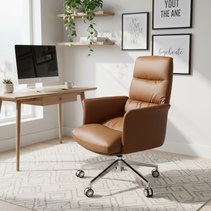 <span class=keywords><strong>Silla</strong></span> Giratoria Ergonómica de Oficina para Computadora, <span class=keywords><strong>Silla</strong></span> de Cuero Moderna para Personal, Hogar, Estudio, Ejecutivo, Gerente, <span class=keywords><strong>Silla</strong></span> con <span class=keywords><strong>Ruedas</strong></span> y Reposabrazos - Product Image 1
