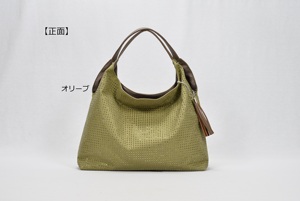 Women's Rhinestone <b>Studded</b> Canvas Tote <b>Bag</b> Polka Dot Pattern with PU Leather Handles Large Capacity hand <b>Bag</b> - Product Image 6
