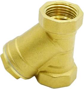 Quality Stability 1/2\" Female Brass Y Shaped <b>Strainer</b> <b>Mesh</b> Filter Valve for Liquid and Gas Flow Core Component for Engines - Product Image 5