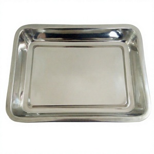 Bandeja para Hornear de Acero Inoxidable, Rectangular, Apta para Lavavajillas - Product Image 1