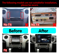 Lecteur multimédia automobile Android Qualcomm Krando 14,6'' pour Toyota Tundra 2014 - 2021 Navigation GPS CarPlay sans fil Unité principale 4G