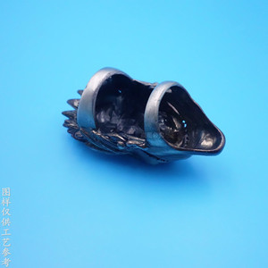 Mask <b>Ring</b> Antique Silver <b>Skull</b> Design Geometric Shape Fashion Jewelry Gift - Product Image 3