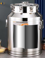 Baril de Fermentation en Acier Inoxydable 304, Tonne à Vin, Fermenteur pour Bière et Vin Rouge, Équipement de Brassage Enzymatique