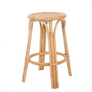 Taburete Moderno de Ratán para Exteriores, Ecológico, Duradero, Impermeable, con Certificación BS International NA274 y 3 Años de Garantía - Product Image 3