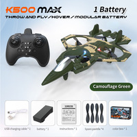 Avion télécommandé pour enfants Dwi Dowellin, quadricoptère, hélicoptère, drone, avion RC pour débutants, caméra légère, batterie électrique incluse