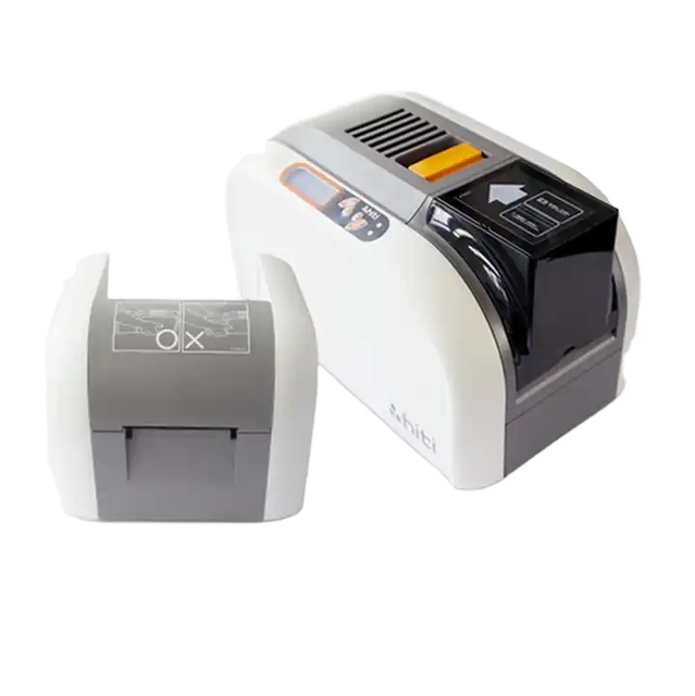 RFID Plastic ID Card Printer Thermal Heat Transfer Business Cards Printer