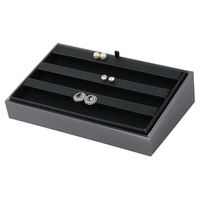 Présentoirs à boucles d'oreilles pendantes angulaires (8 paires) 9 po L x 6 po L, organisateur de bijoux avec logo personnalisé pour magasin