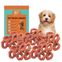 Friandises à mâcher en gros pour chiens, à base de viande pure, récompense d'entraînement, bandes de viande de canard riches en protéines, friandises dentaires pour animaux de compagnie, aliments pour chats et chiens
