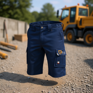 Ttake Shorts Regular 2Xl Pantalon cargo noir pour hommes - Product Image 3