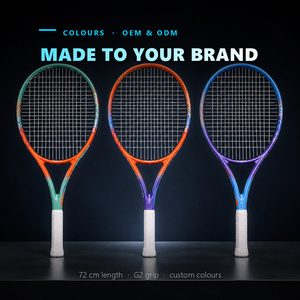 Raquette de tennis professionnelle en fibre de carbone de qualité tournoi, idéale pour les femmes, les étudiantes, les amateurs et les joueurs avancés. - Product Image 5