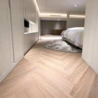 Revêtement de sol PVC SPC moderne, étanche, à emboîtement par clic, antidérapant, 8 mm, résistant à l'usure pour intérieur