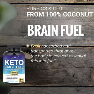 <span class=keywords><strong>Olio</strong></span> <span class=keywords><strong>MCT</strong></span> Keto OEM in Offerta Speciale 3000mg Puro <span class=keywords><strong>C8</strong></span> C10 <span class=keywords><strong>Olio</strong></span> di Cocco Integratore per la Chetosi Energizzante 90 Softgel Ingrosso - Product Image 5
