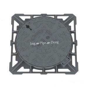 Cubierta <span class=keywords><strong>de</strong></span> Alcantarilla <span class=keywords><strong>de</strong></span> <span class=keywords><strong>Hierro</strong></span> Dúctil EN124 <span class=keywords><strong>de</strong></span> Alta Resistencia, <span class=keywords><strong>Precio</strong></span> al por Mayor, Cubiertas <span class=keywords><strong>de</strong></span> Pozo <span class=keywords><strong>de</strong></span> Agua, Redondas, Negras, <span class=keywords><strong>para</strong></span> Instalaciones Viales - Product Image 5