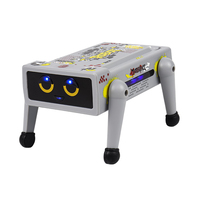 Robot chien de bureau X3 avec télécommande programmable à apprentissage automatique, gyroscope, interactions vocales et tactiles, jouet compagnon
