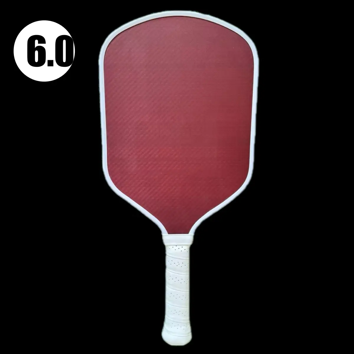 Go Next Level Ruby Flared Design Thermoformed T700 Unibody Mold Foam Injected Wall Professional Quality Pickleball Paddle USAPA