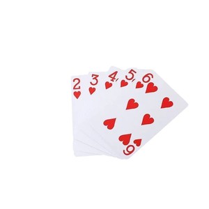Venta al por mayor <span class=keywords><strong>de</strong></span> cartas <span class=keywords><strong>de</strong></span> póquer extra gruesas extra resistentes a prueba <span class=keywords><strong>de</strong></span> desgarros naipes para uso doméstico - Product Image 4