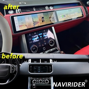 Écran double 15,5+15,5 pouces Android Carplay pour Land Rover Range Rover Sport L494 2013-2019 Lecteur multimédia vidéo stéréo GPS - Product Image 1
