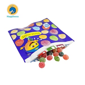 Wholesale OEM Sour Gummy Candy Soft Sour Candy Fruit <strong>Swedish</strong> with Sugar Packing in Bag - Product Image 5