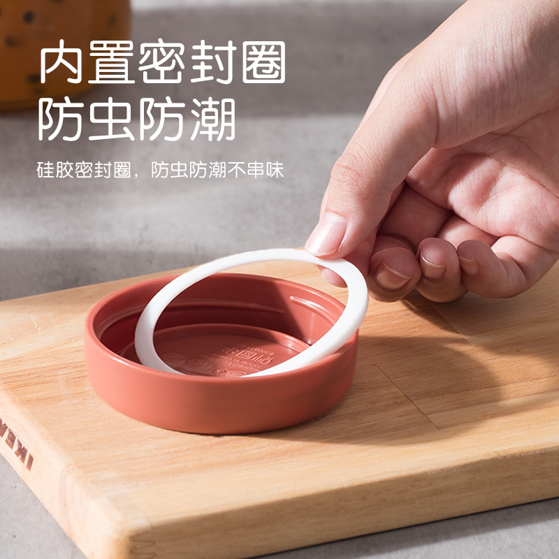 Support customization 280ml/500ml glass storage jar
