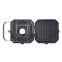 Mini Réchaud à Gaz Portable Léger Pliable en Une Pièce Brûleur de Camping Extérieur pour la Randonnée et le Randonnée à Pied Utilisation Simple pour le Barbecue et le Pique-Nique