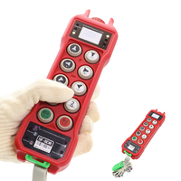 Control Remoto Inalámbrico Industrial de 8 Botones con Tarjeta de Identificación, Transmisor Hidráulico