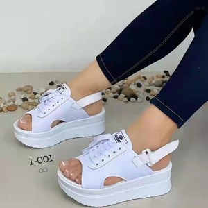 Women in Stock Thick-Soled Roman <b>Sandals</b> Summer Open-Toe Beach <b>Sandals</b> - Product Image 4