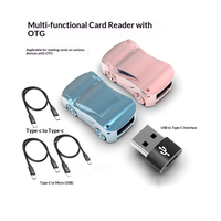 Multifunktionaler Aluminium-Legierung OTG-Adapter Typ-C USB für SD/TF-Kartenleser für Smartphones Tablets iPad Computer