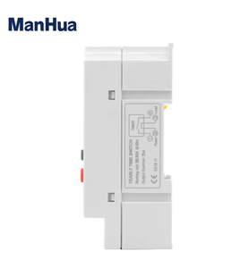 Minuterie programmable ManHua 220VAC 25A MT316S-Y sur rail DIN avec écran LCD, minuterie quotidienne/mensuelle/annuelle, interrupteur horaire numérique - Product Image 2