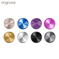 Disques métalliques RINGNOTE 28MM en aluminium de 1,1 pouce, lot de 100, pour carnets à disques et agendas à feuilles mobiles