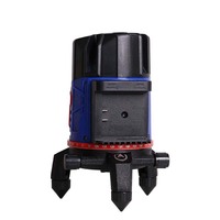 Niveau laser industriel automatique 5 lignes à faisceau vert avec laser 3D, précision 2 mm/5 m, portée 0-20 m pour la décoration intérieure (sans batterie)