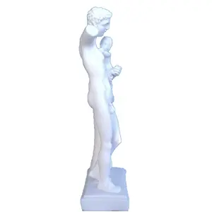 Personnalisé poly résine grèce souvenirs buste miniature taille statues grecques à vendre