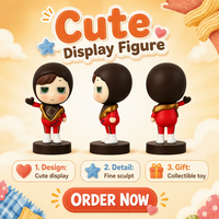Figurine de dessin animé en PVC, modèle de collection, jouet décoratif pour la maison, personnalisable, fabrication OEM, vente en gros, original